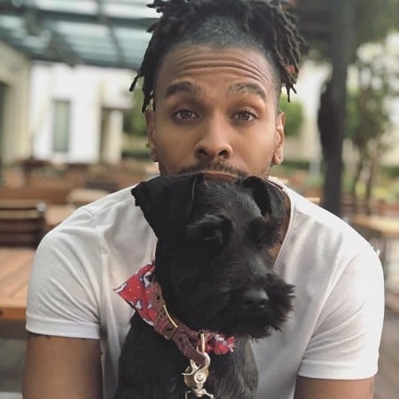 Picture Of Austin Stoermer Coleman With His Dog 